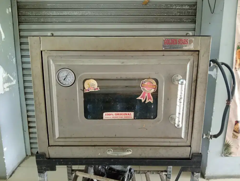 Oven Gas Lengkap dengan Rak