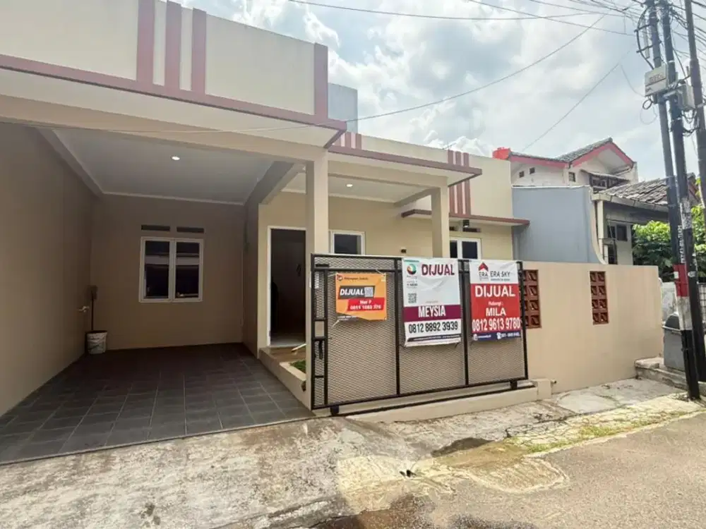 Dijual Rumah Minimalis Di Pakis Pondok Pekayon indah Selangkah ke Mall Galaxy Bekasi