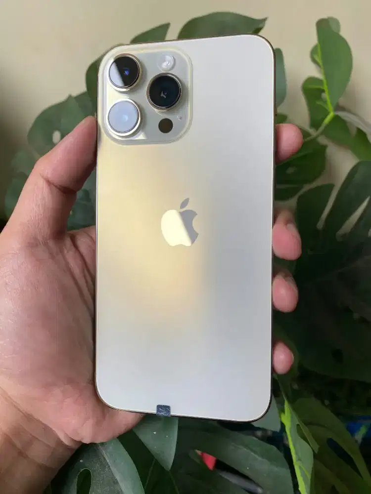iPhone 14 Pro Max 128Gb Gold Fullset No Minus Like New Bh 100% All Op