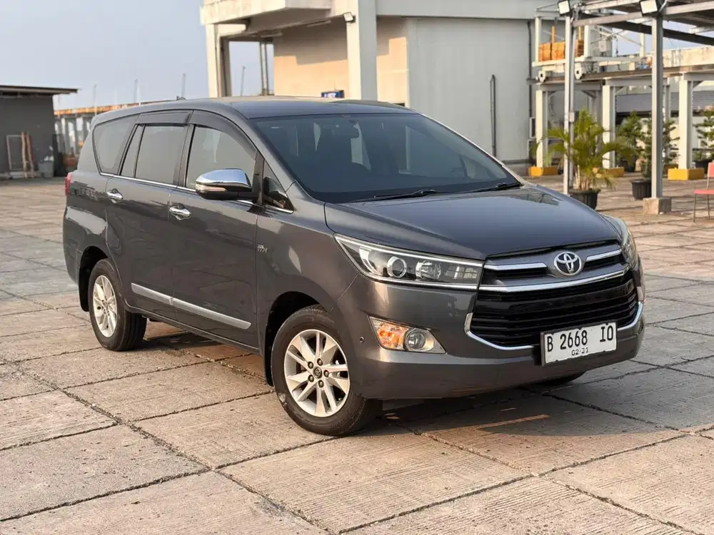 ‼️km57rb‼️Toyota kijang Innova Q manual MT bensin abu 2016 2017 2018