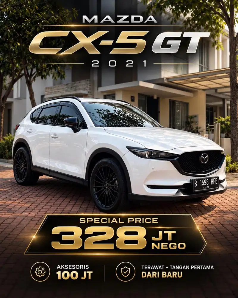 [Cash] Mazda CX5 GT Nik 2021 tgn pertama dari baru