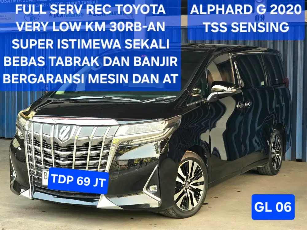 Toyota Alphard ATPM 2020 G Model 2021 Vellfire 2019 TSS Hitam Black