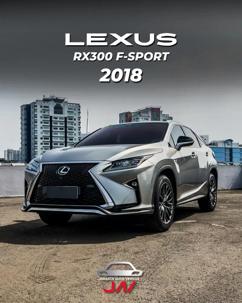 LEXUS RX300 F-SPORT 2018 / MINT CONDITION / LIKE NEW / LOW ODO