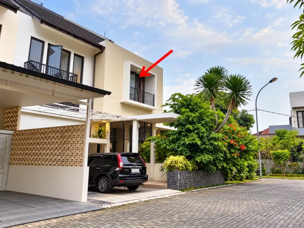 Rumah Mewah Dijual Cepat sudah SHM Hadap Timur di Bintaro, Pesanggrahan, Jaksel