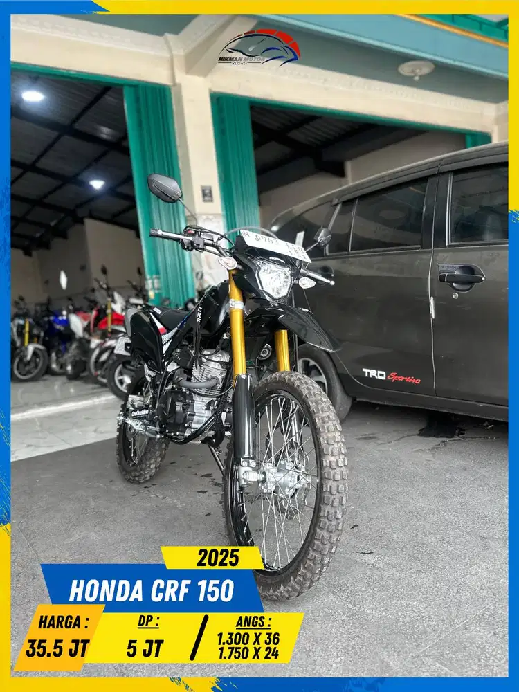 HONDA CRF 150 2025 MANTAP POLL MASZEHH HIKMAH MOTOR KEPUH