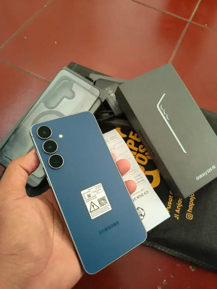 Like new Samsung galaxy S25 FE 5G ram8/256 fulset ori garansi panjang