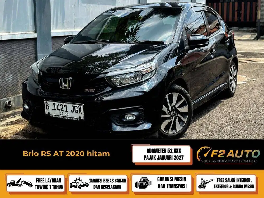 Brio RS CVT 2020 Hitam