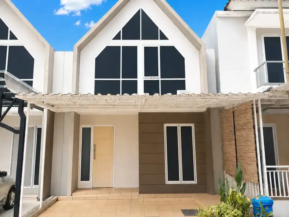 Rumah cantik siap huni di Boston Village Gading Serpong