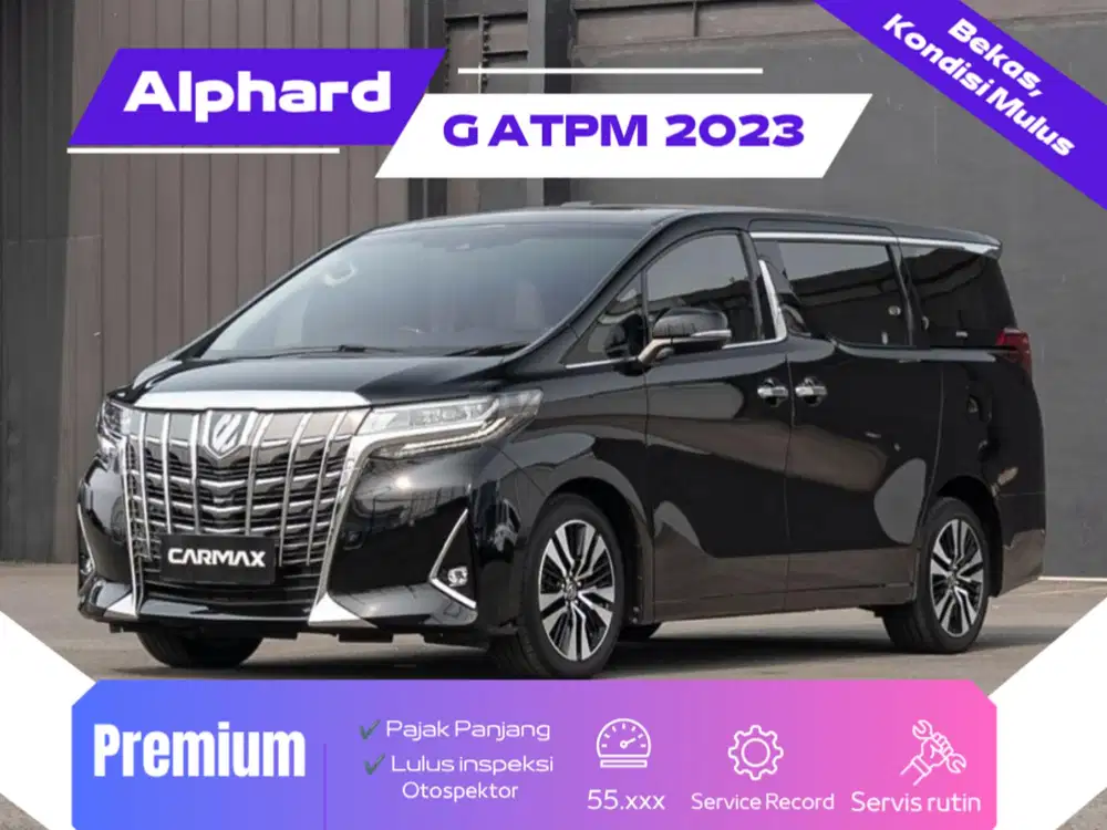 TOYOTA ALPHARD G ATPM 2023