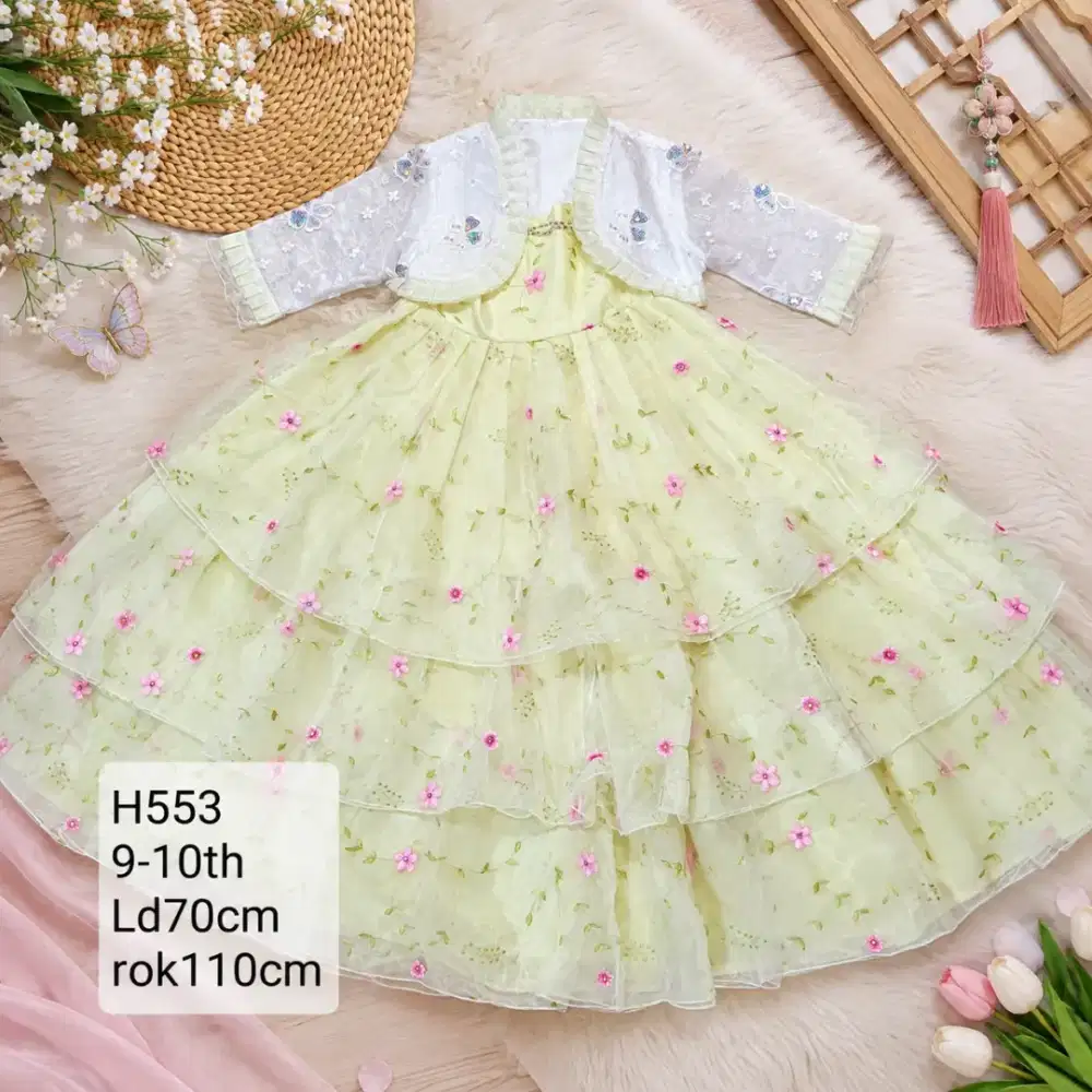 Hanbok korea anak perempuan H553