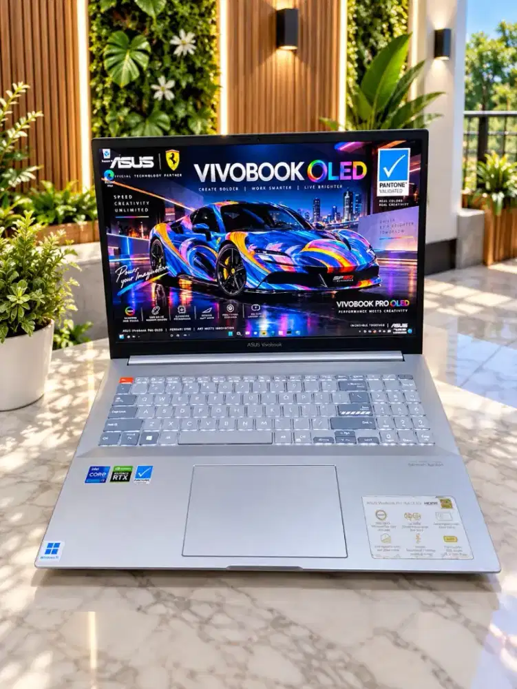 LAPTOP ASUS VIVOBOOK PRO 16X OLED RAM 16GB/SSD 512Gb VGA RTX 3050