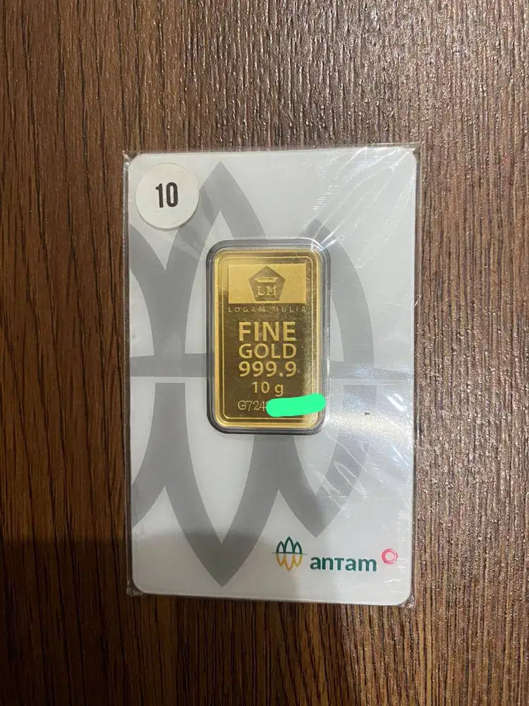 Emas Antam Logam Mulia 10g RM