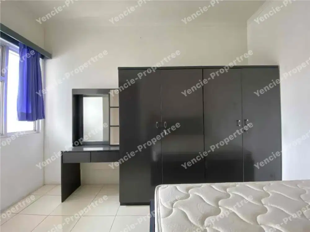 Disewakan semi furnish tipe 2br apartment mediterania garden residence 2