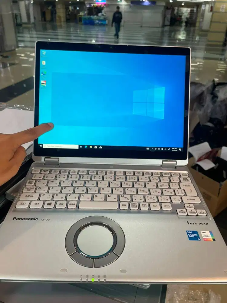 Laptop panasonic core i5 gen 11 ram 16gb ssd 256gb touchscreen 2in1