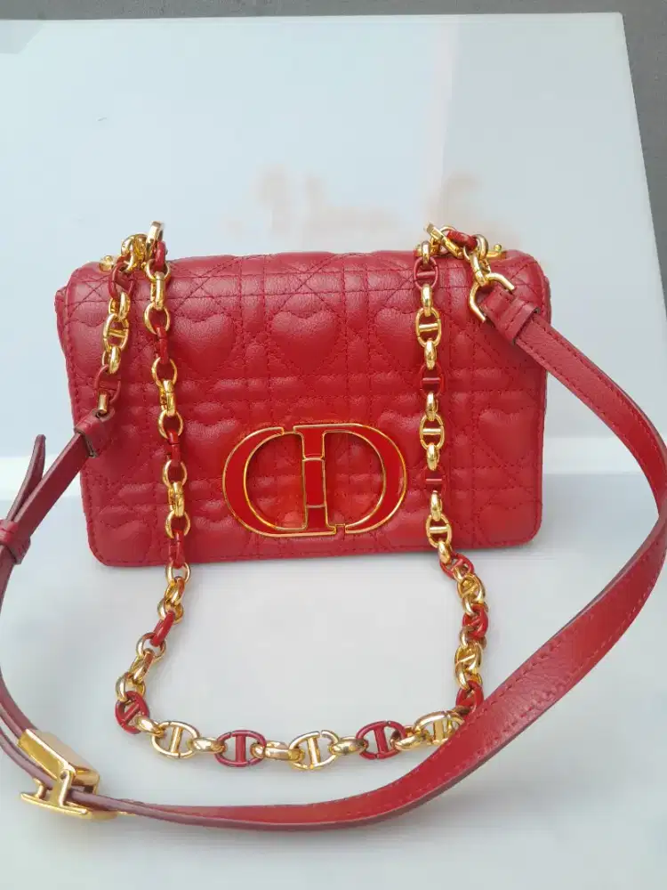 Slingbag Christian Dior Calfskin Cannage Small Original