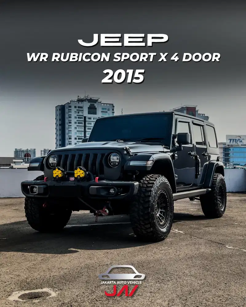 JEEP WRANGLER RUBICON SPORT 4 DOOR 2015 / LIKE NEW / MINT CONDITION