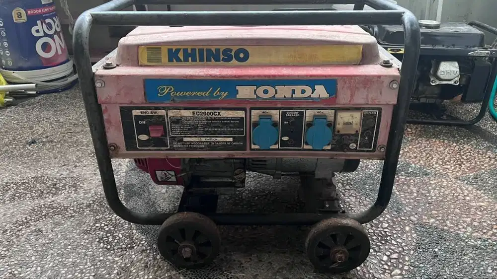 Genset Khinso Powered by Honda (GX 160) EC2900CX (2000 Watt) Bekas