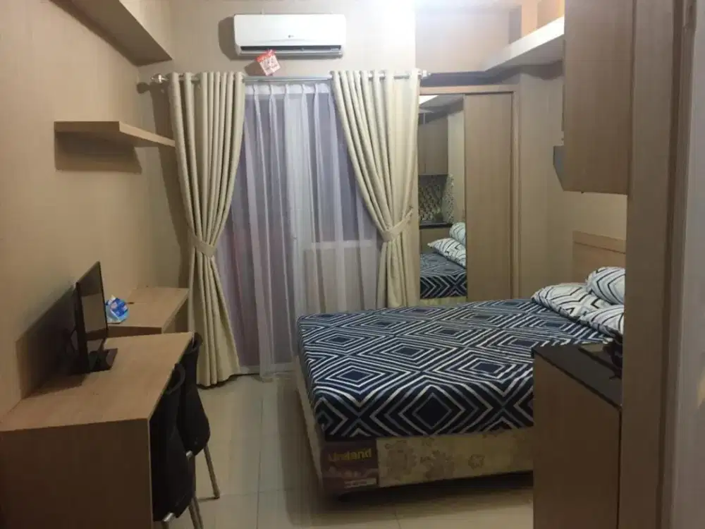 Apartemen Studio Green Pramuka Include Biaya IPL Kawasan di Tengah Kota