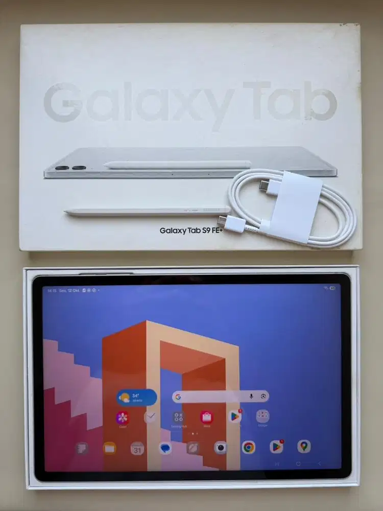 Samsung Tab S9 FE Plus 8/128 - Wifi - Silver