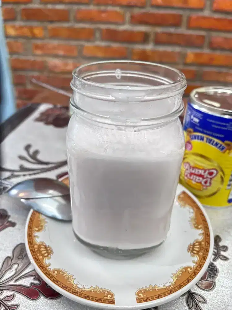 Jaga dagangan susu jahe