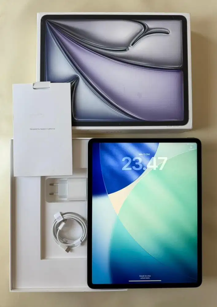 Ipad Air 13 inch M2 2024 256gb - Wifi -  Resmi Indo