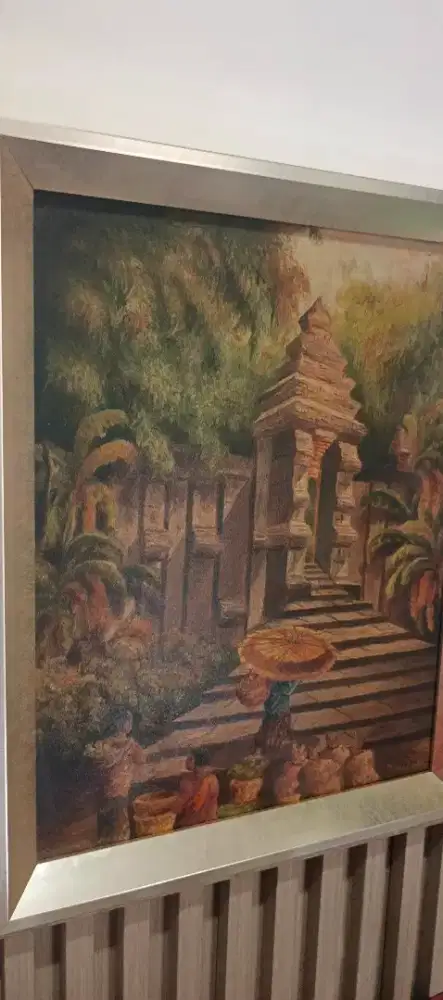 Lukisan antik, Pajangan