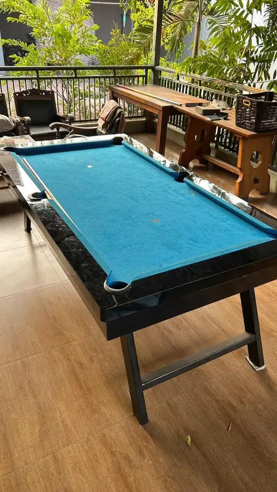 Meja bilyar portable sz 7 ft bisa dilipat mulus