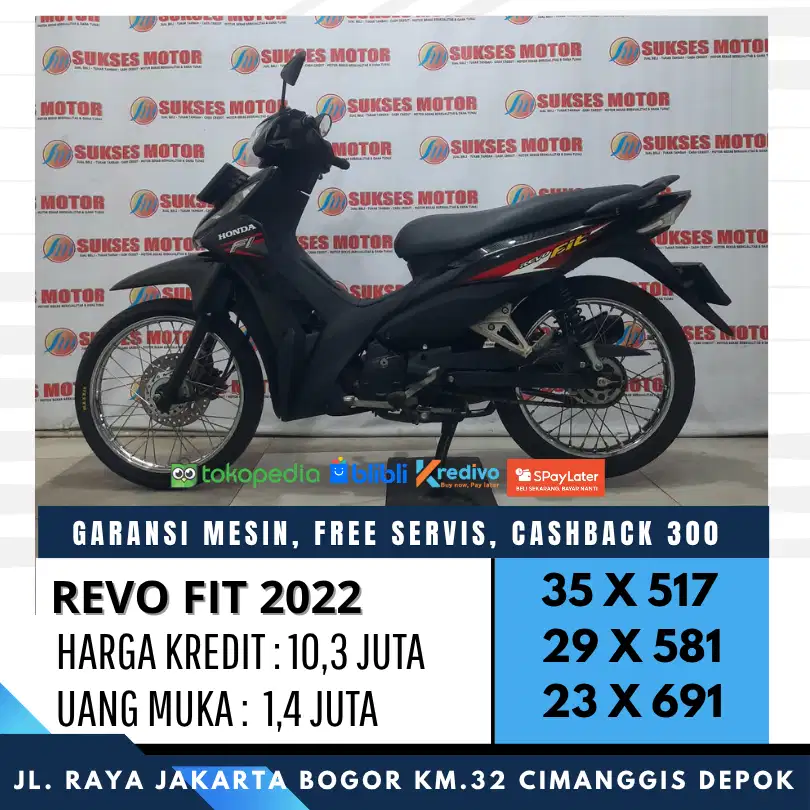 REVO FIT 2022 MULUS SURAT LENGKAP UNIT BERGARANSI