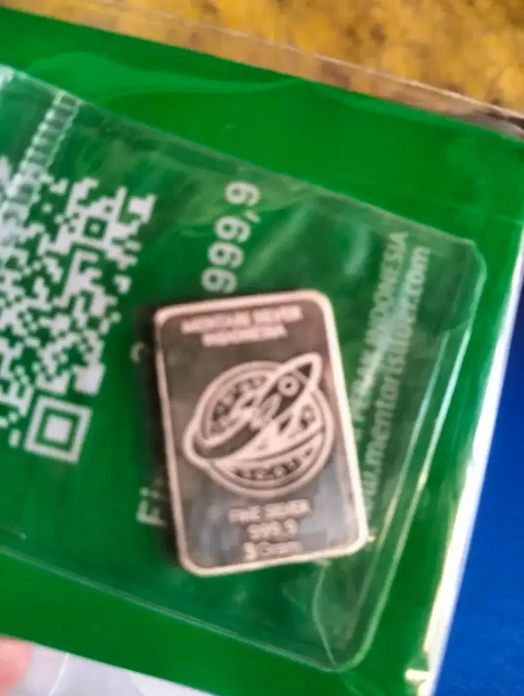 Perak batangan 3 gram