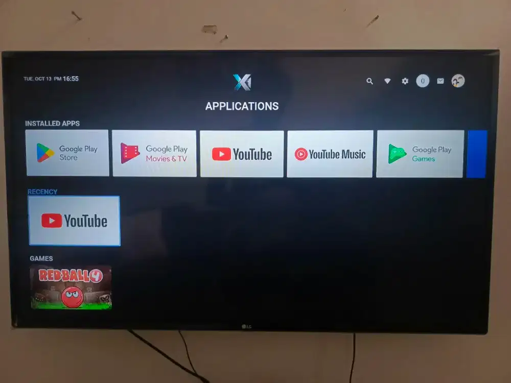 LED TV LG 43, belum android tapi sudah digital.