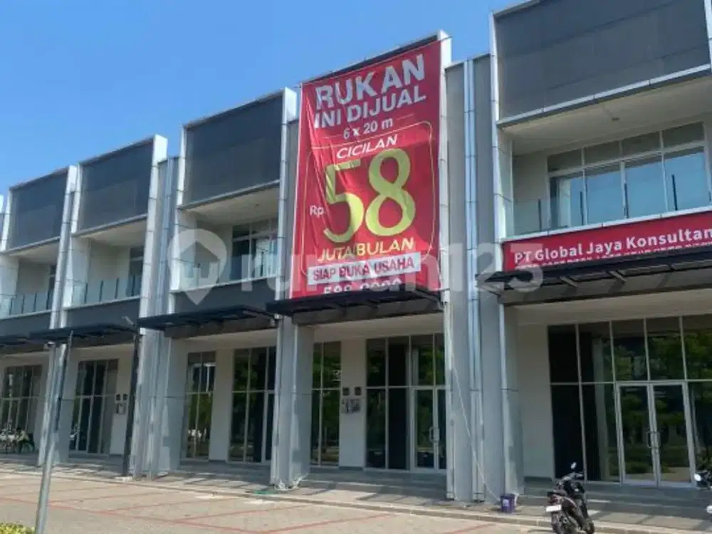 Rukan Marina Bay Pik 2 Type Mezanin Hadap Boulevard