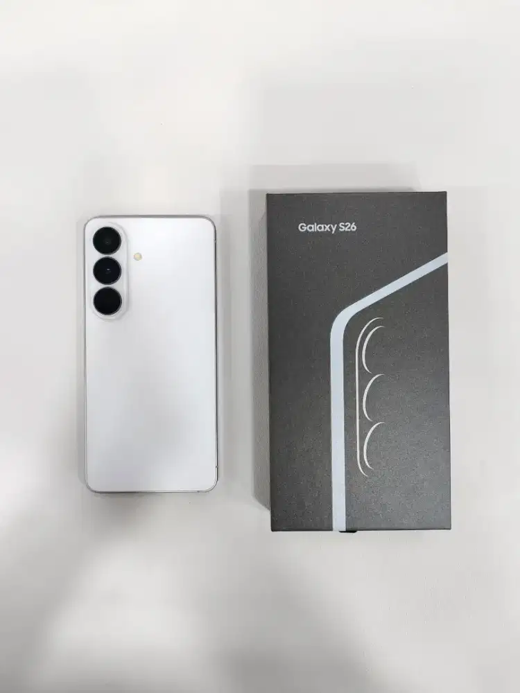 ( Second ) Samsung Galaxy S26 12/512GB White | SEIN | Fullset Lengkap