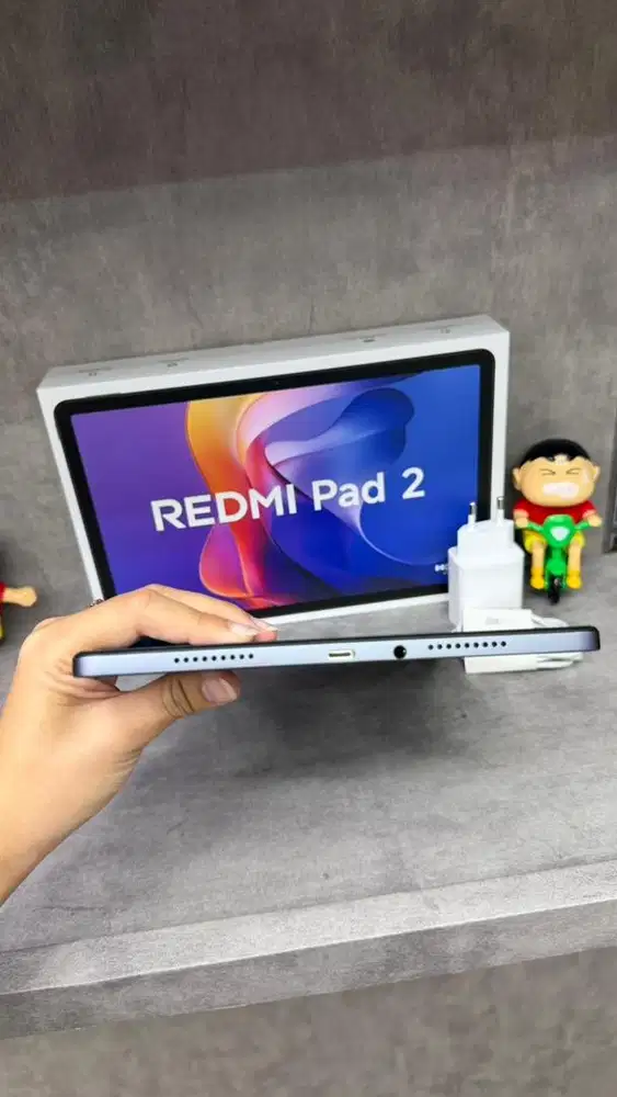 Redmi Pad 2 4/128gb Fullset mulus garansi Wifi only