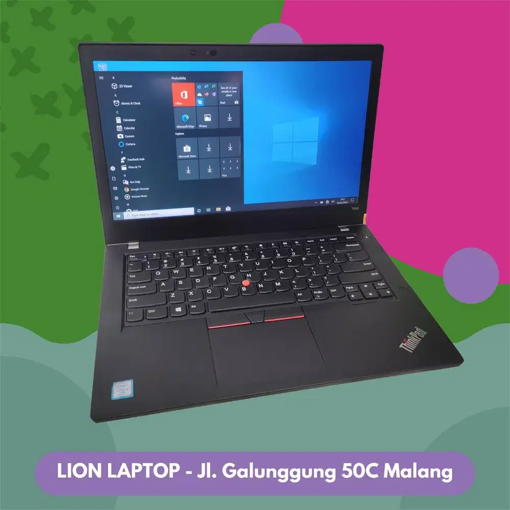 RAM 8GB Core i5 gen 8 Lenovo Thinkpad T480 [13|10]