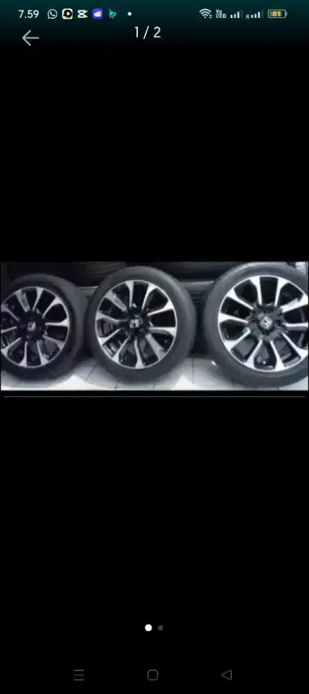 Velg ban jazz RS original