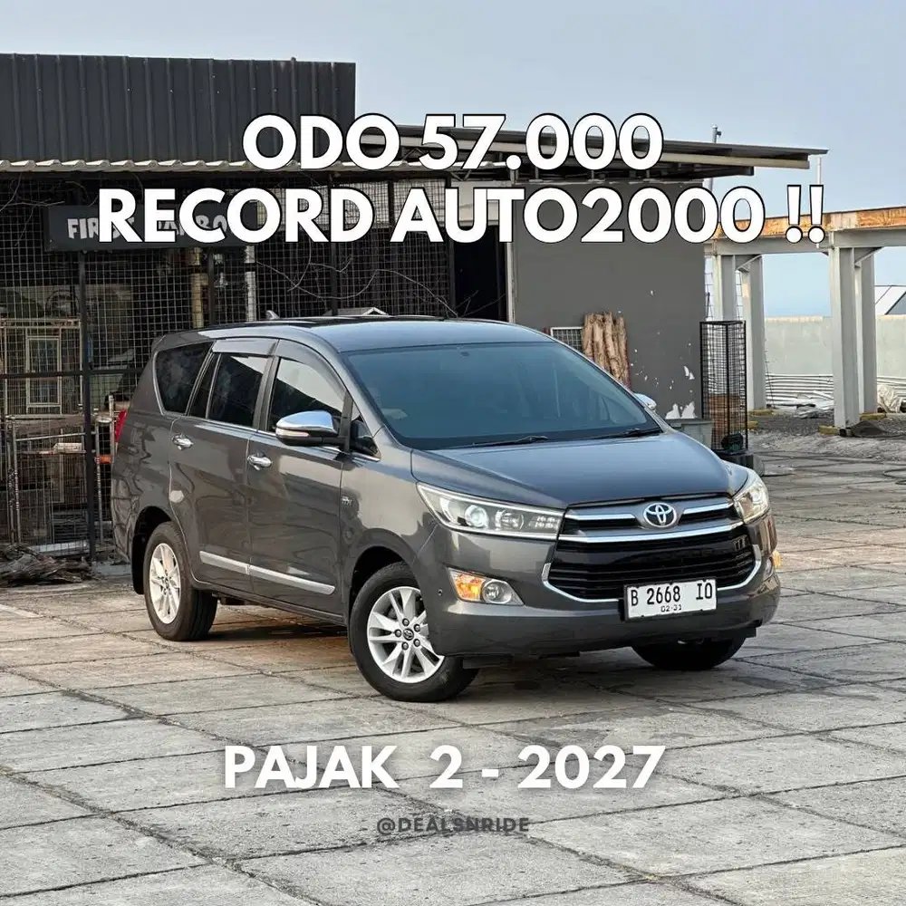 ODO 57.000 ANTIK SEKALI !! PAJAK 2/2027 INNOVA Q 2.0 BENSIN MT 2016