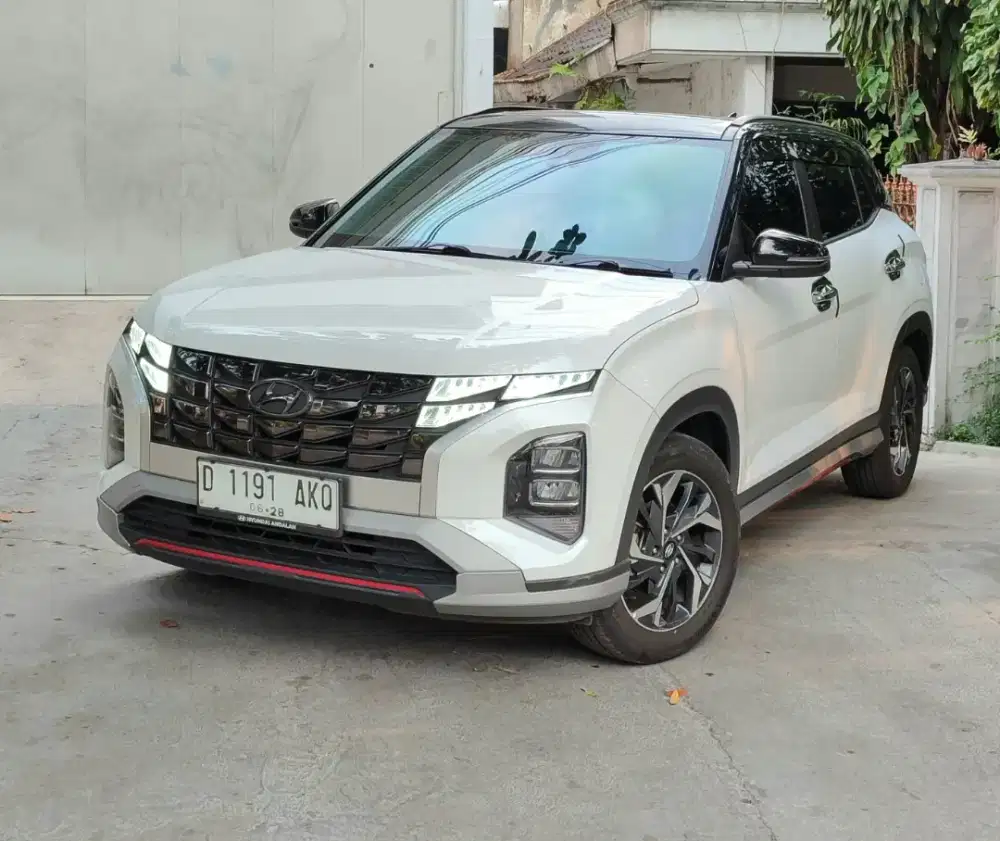CRETA PRIME SENSE TWO TONE 1.5 AT 2023 KM 18rb RECORD HYUNDAI BANDUNG