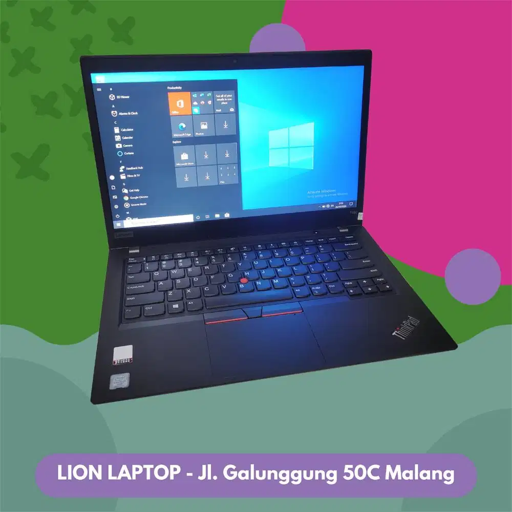 Core i7 gen 8 RAM 8GB SSD 256 Lenovo Thinkpad T490 [13|10]