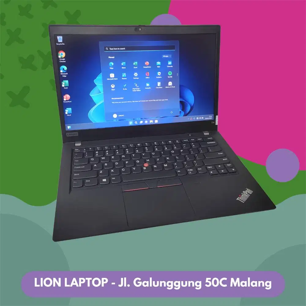 RAM 16GB Core i5 Gen 10 SSD 256GB Lenovo Thinkpad T14 gen 1 [13|10]