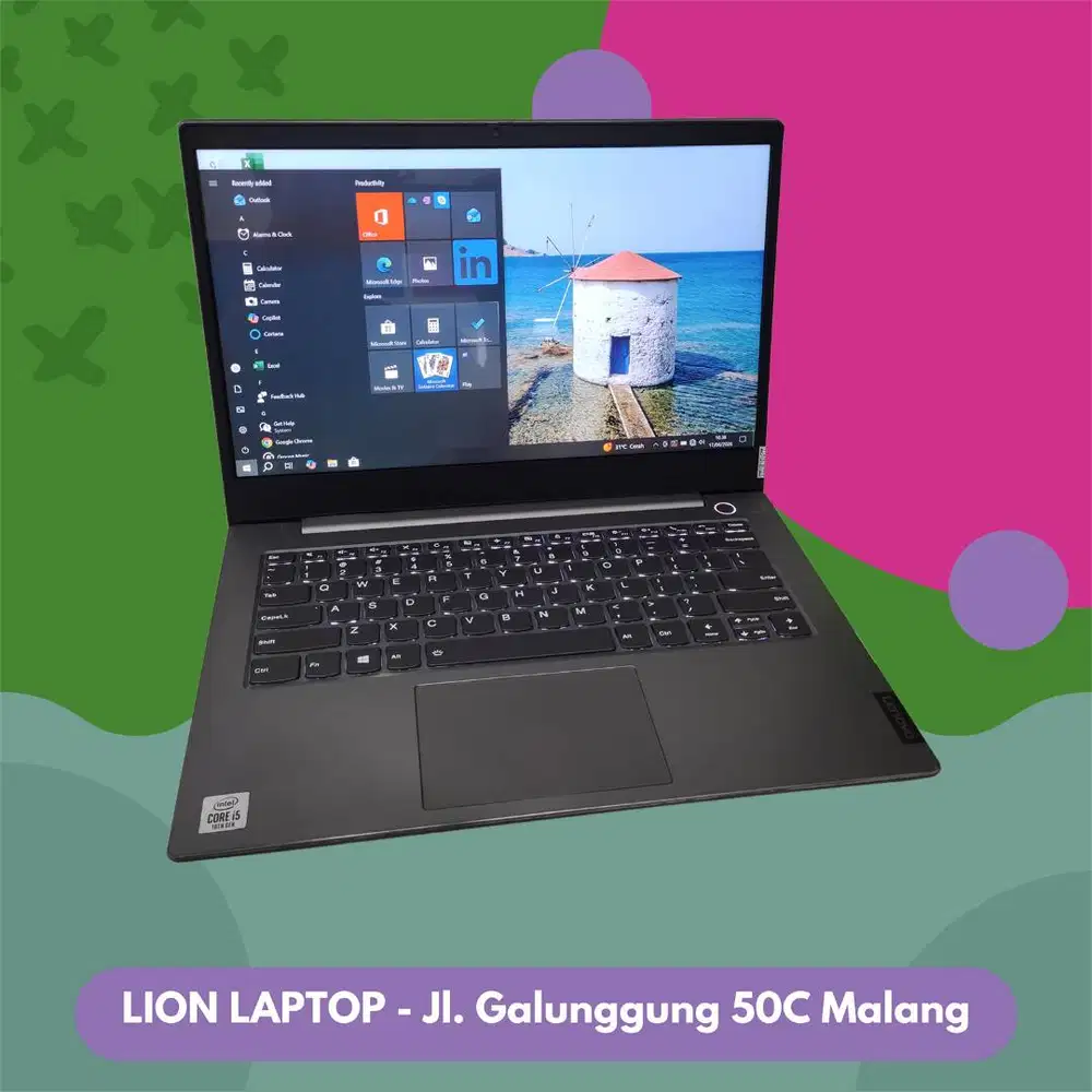 Core i5 Gen 10 SSD 256GB Slim Lenovo Thinkbook 14-IML [13|10]