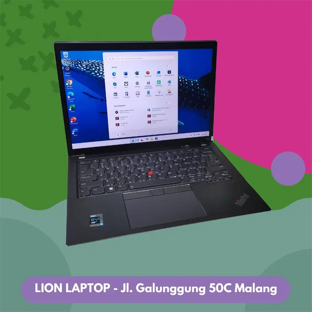RAM 16GB i5 Gen 11 Body Auminium Lenovo Thinkpad X13 [13|10]