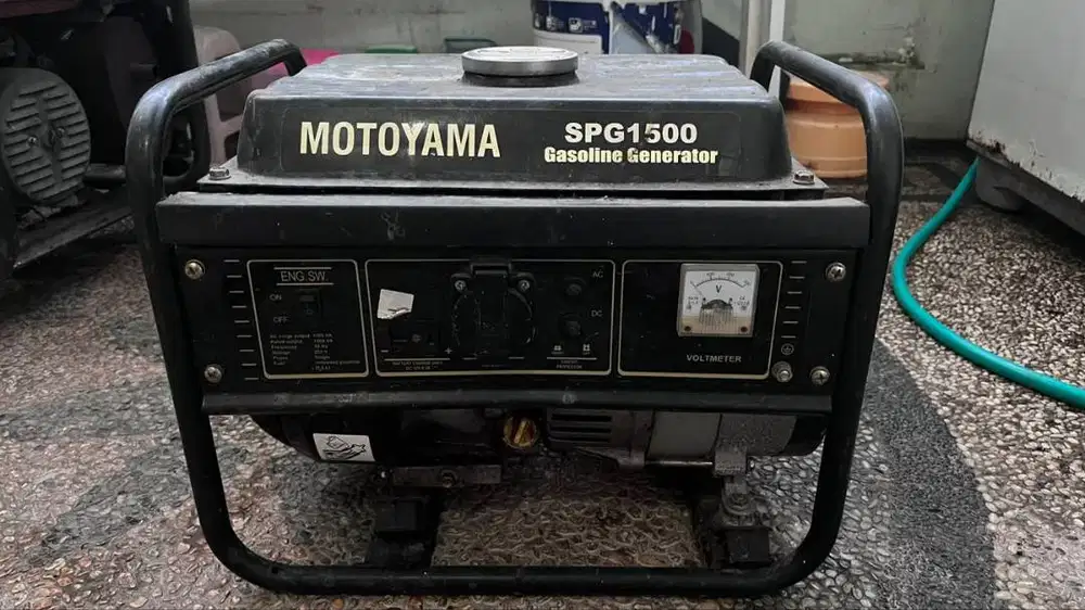 Genset Motoyama SPG1500 (1000 Watt) Bekas Toko - Normal & Terawat