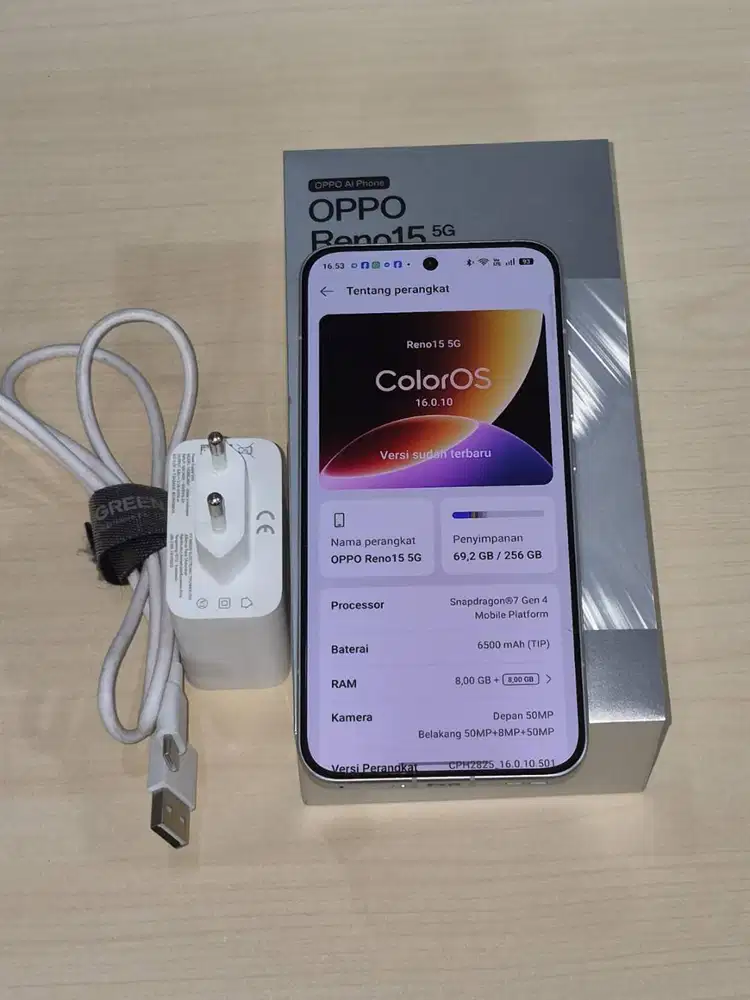 Oppo Reno 15 5G 8/256 Like New