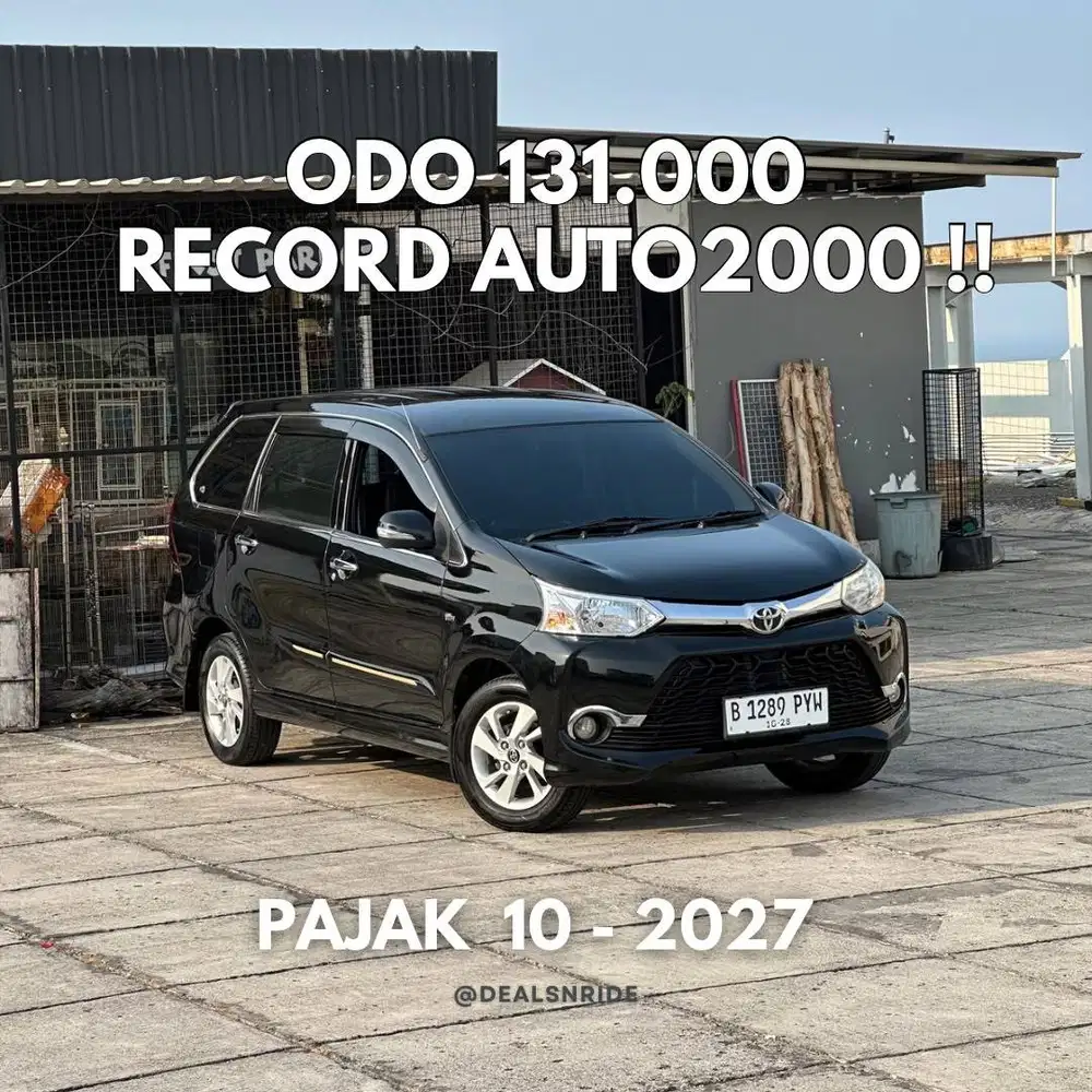 ODO 131.000 RECORD AUTO2000 !! PAJAK 10/2027 VELOZ 1.3 AT 2016 MURAH