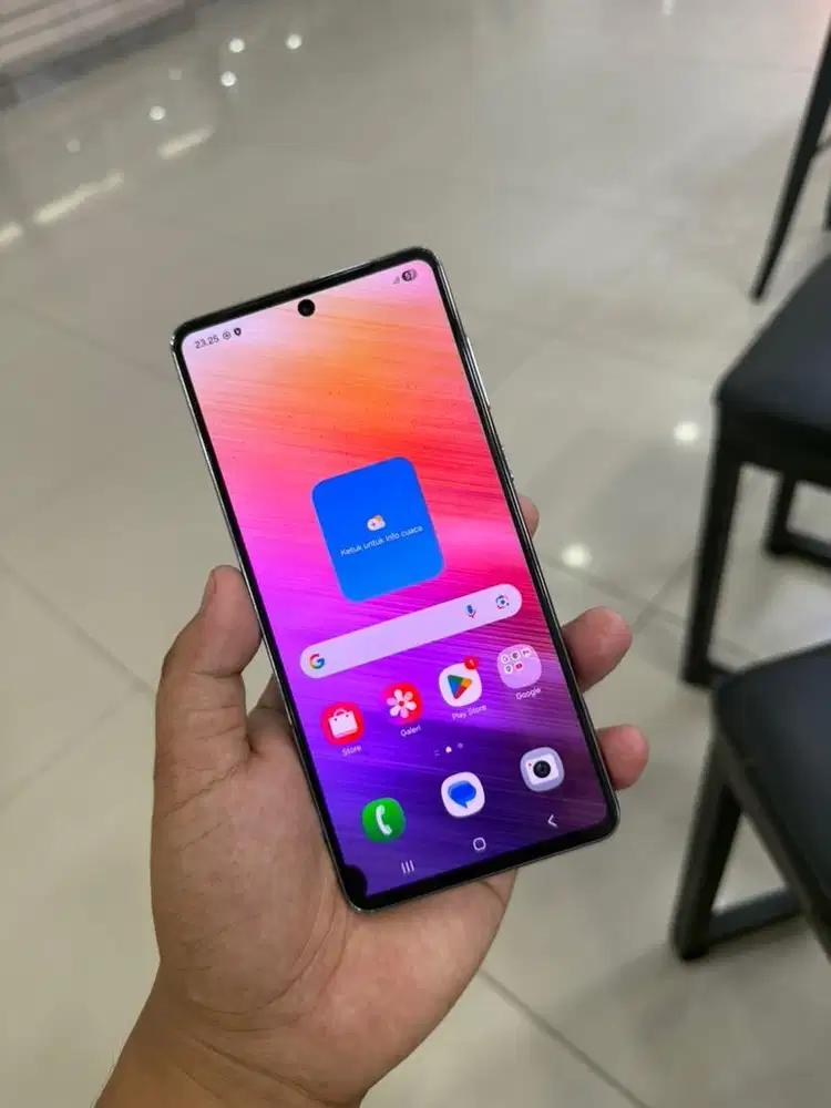 Samsung A73 5G 8/256 unit aja mines tompel kiri bawaah