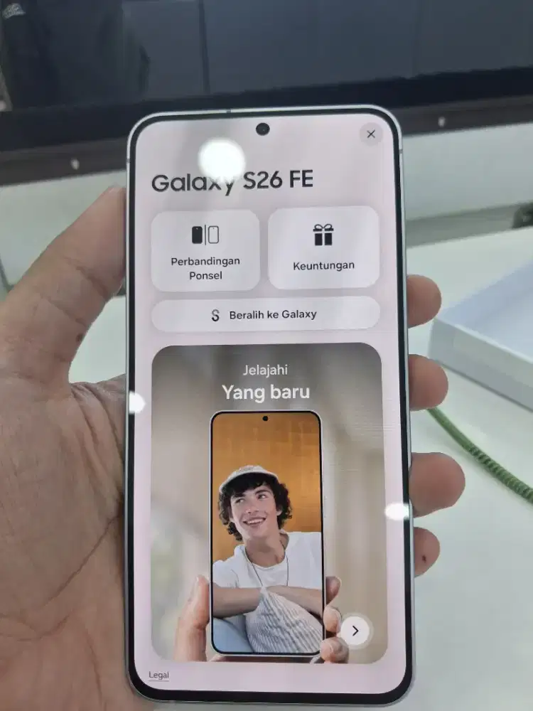 S26 fe 256gb garansi resmi
