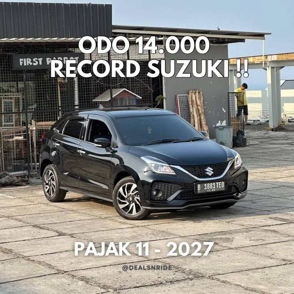 ODO 14.000 SANGAT ANTIK !! PAJAK 11/2027 SUZUKI BALENO HB 2021
