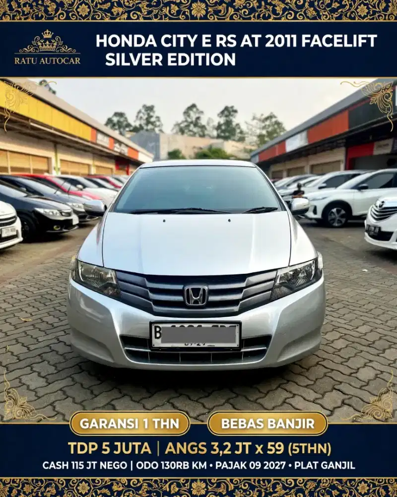 DP PROMO 5JT CITY E RS MATIC 2011 SILVER EDITION