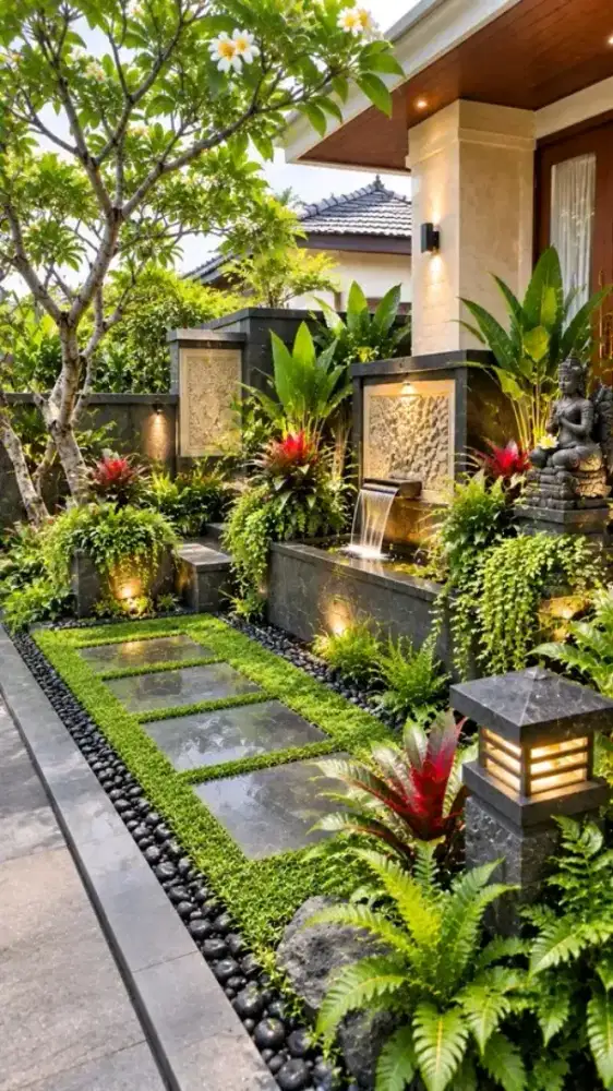 Jual beli taman dan kolam renang