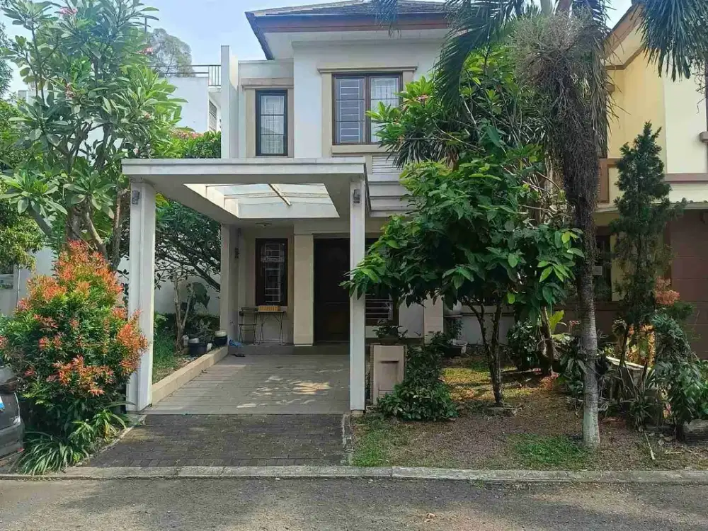 Jual Rumah di BSD De Latinos, Dekat Pintu Tol, Stasiun KRL, Rumah Rapi Siap Huni